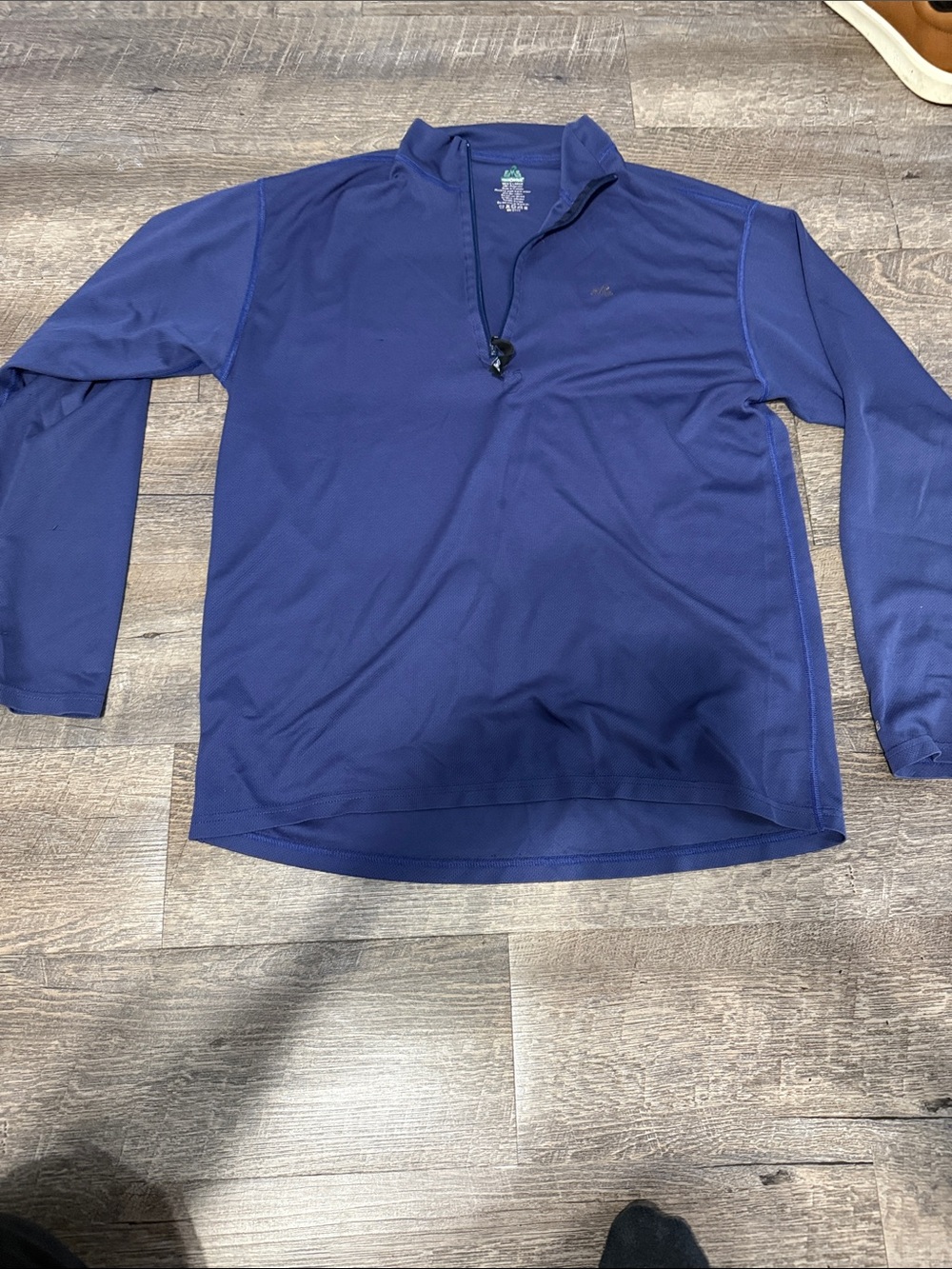 Eastern Mountain Sports EMS Men's Quarter-Zip TechWick Pullover - Picture 2 of 7